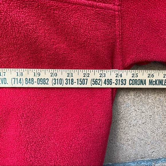 Hardrock fleece long sleeve 1/3 zip pullover fits L - Picture 3 of 5